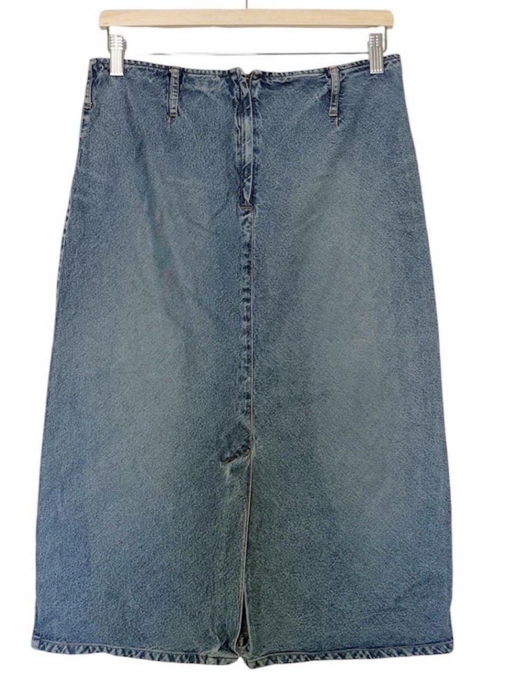 Vintage 90s Denim Midi Skirt